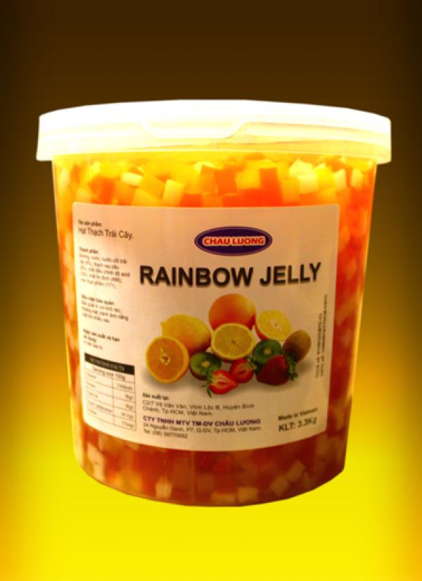 Thạch Trái Cây Châu Lương Rainbow Jelly - 3.3Kg