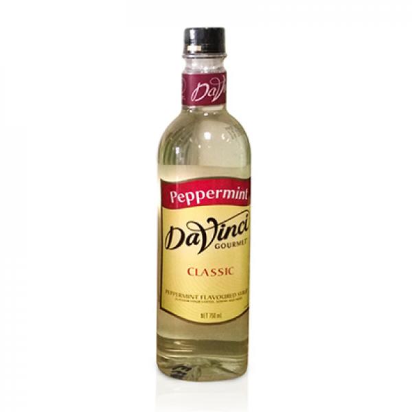 DaVinci Peppermint Syrup 750ml - hương vị bạc hà cay