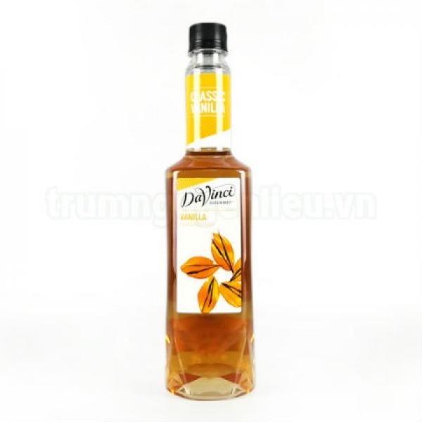 Davinci French Vanilla Syrup 750ml - hương vani