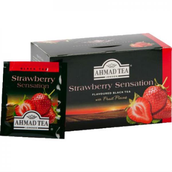 Ahmad Tea Strawberry Sensation (Trà Ahmad Dâu) 40g